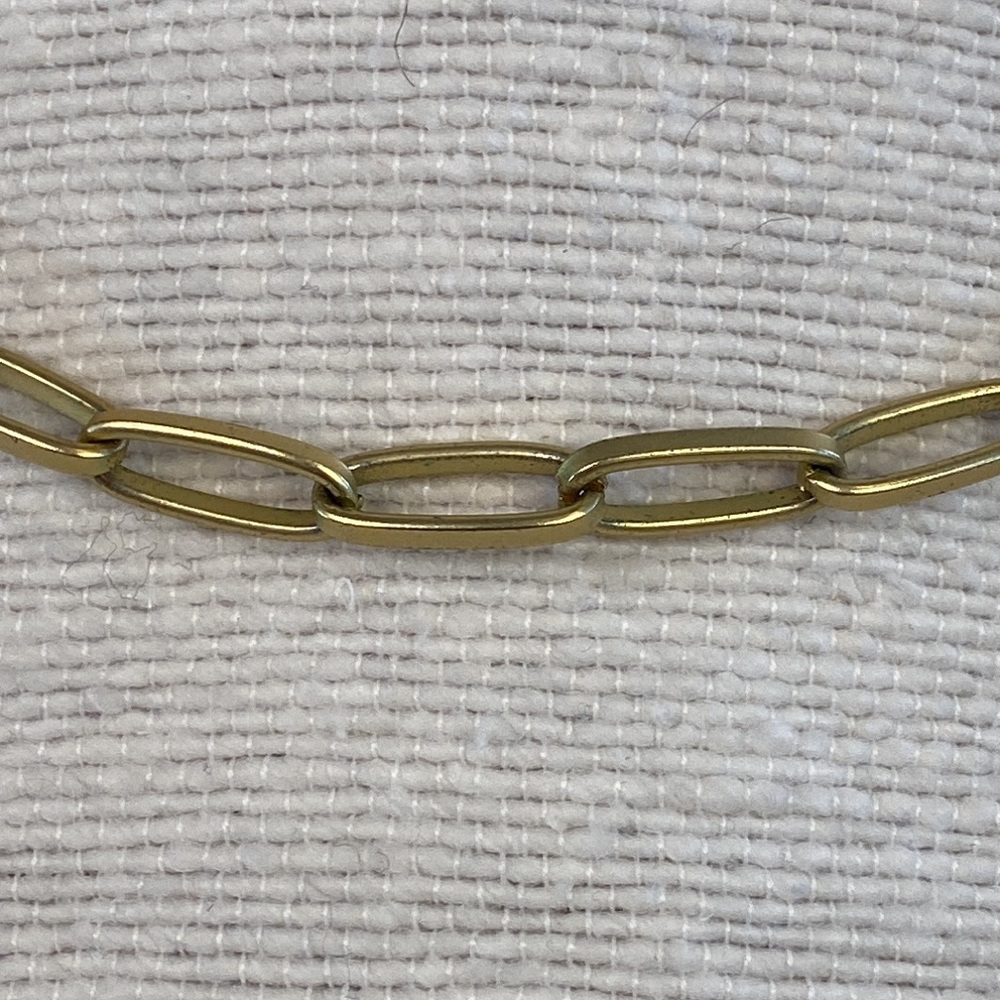 22" Gold Plated Chain Necklace - Picture 2 of 4